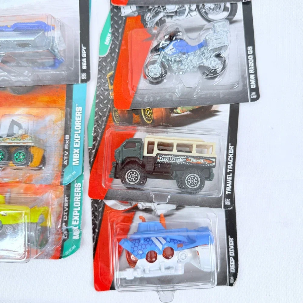 Matchbox MBX Explorers Diecast Lot Terrainiac Deep Diver Blizzard Buster